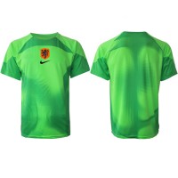 Netherlands Goalkeeper Replica Home Shirt World Cup 2022 Short Sleeve